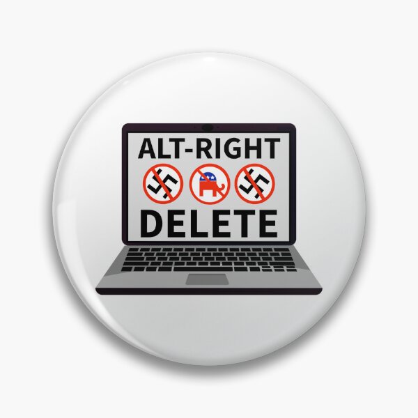 Item preview, Alt-Right delete  designed and sold by Rachel the Artist .