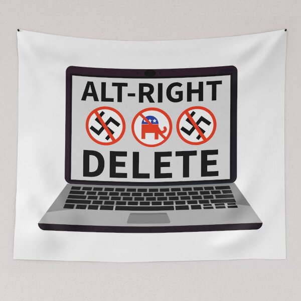 Item preview, Alt-Right delete  designed and sold by Rachel the Artist .