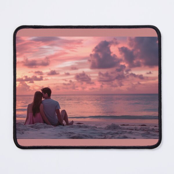 Item preview, Sunset Embrace at Naples Beach designed and sold by ArgentoArt.
