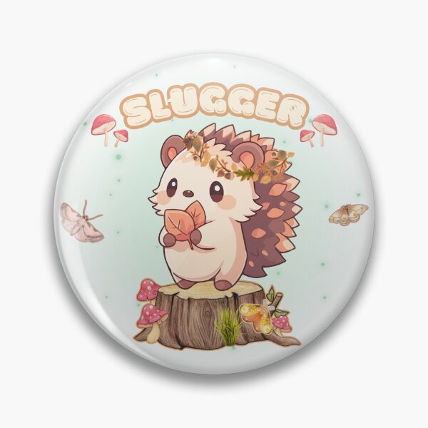 Item preview, Slugger Hedgehog designed and sold by RosesAndRainbowDrops.