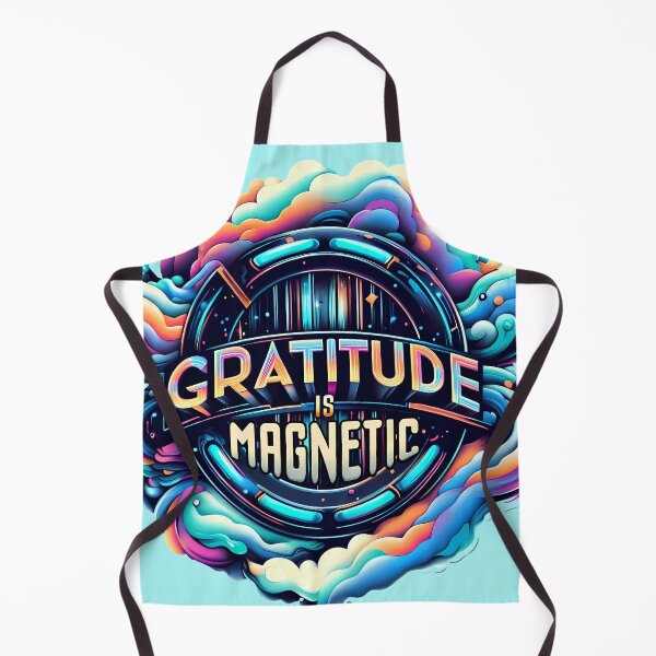 Item preview, Gratitude Is Magnetic, typography designed and sold by maxmaj.