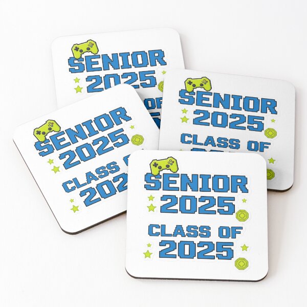 Item preview, Senior 2025 Gamer Graduation Sticker - Class of 2025 Retro Pixel Art designed and sold by StickyGuys.