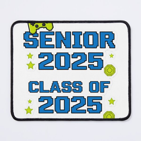 Item preview, Senior 2025 Gamer Graduation Sticker - Class of 2025 Retro Pixel Art designed and sold by StickyGuys.