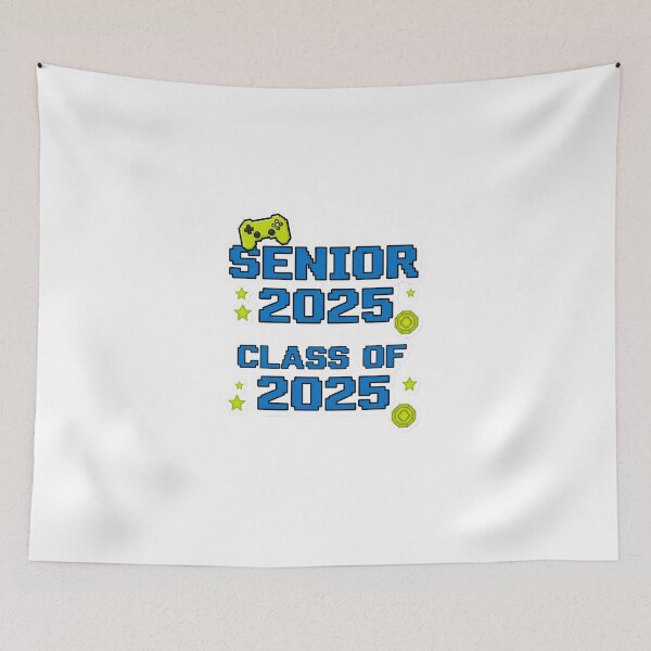 Item preview, Senior 2025 Gamer Graduation Sticker - Class of 2025 Retro Pixel Art designed and sold by StickyGuys.