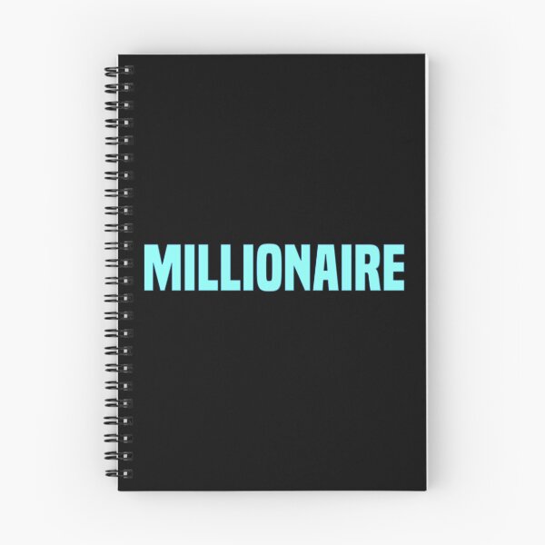 Item preview, Millionaire, Manifesting Words Cyan designed and sold by Memes N Lore .
