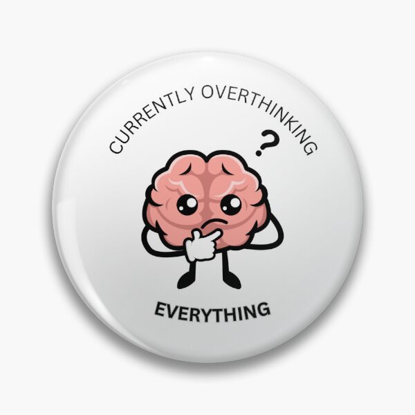 Item preview, Currently Overthinking EVERYTHING!! Funny designed and sold by eva-aestheticcc.