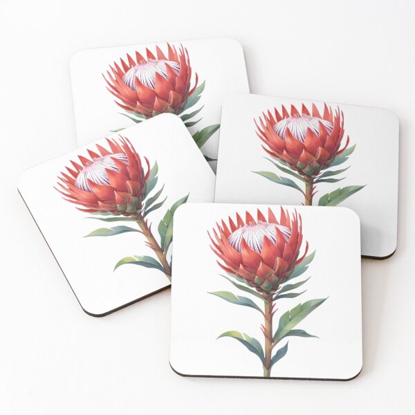 Item preview, Red King Protea (Protea cynaroides) designed and sold by HOMETOWN86.