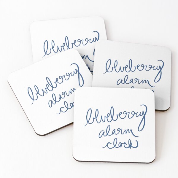 Item preview, blueberry alarm clock designed and sold by abeink.