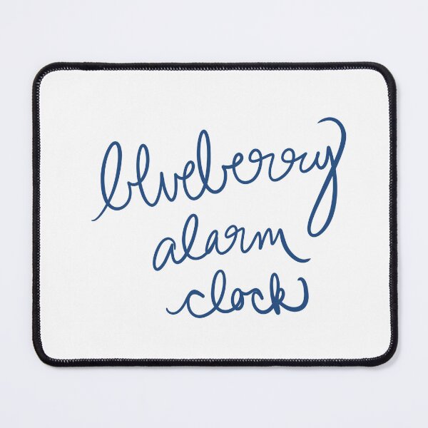 Item preview, blueberry alarm clock designed and sold by abeink.