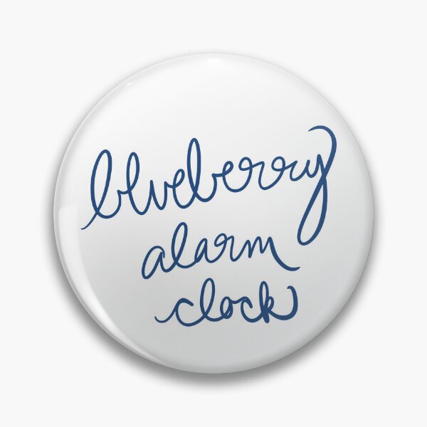 Item preview, blueberry alarm clock designed and sold by abeink.