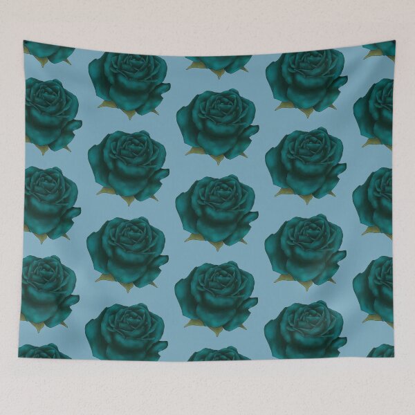 Item preview, Rose Dark Teal designed and sold by Oneiromancer’s Trove .