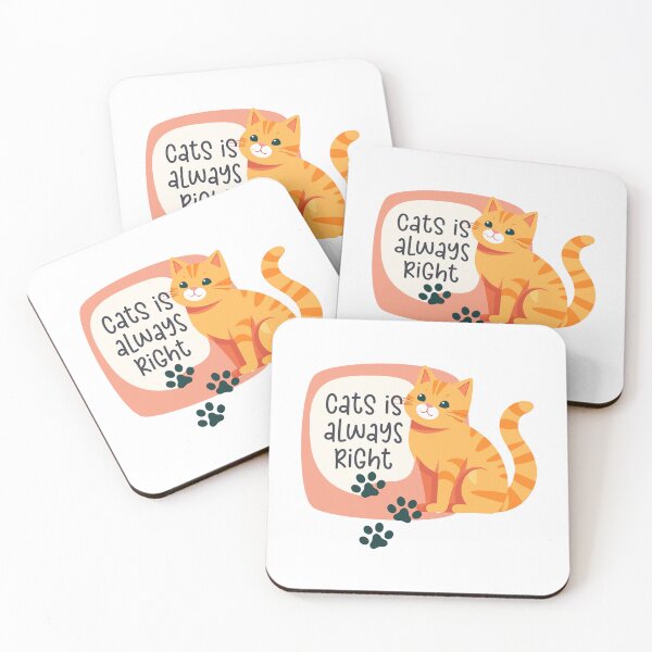 Item preview, cat always right designed and sold by yuki-hana.