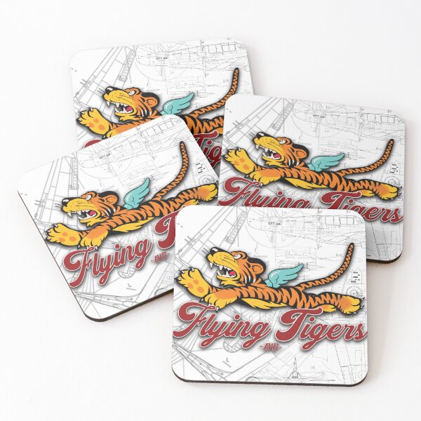 Item preview, Flying Tigers Tiger Emblem designed and sold by OutPsyder.