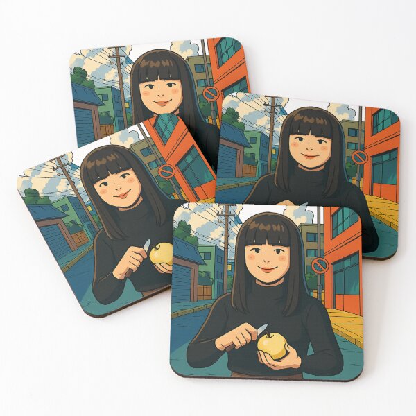 Item preview, Nanjing Red Sister or Sister Hong Uncle Hong with apple designed and sold by Places On Earth.