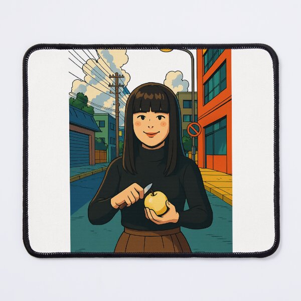 Item preview, Nanjing Red Sister or Sister Hong Uncle Hong with apple designed and sold by Places On Earth.