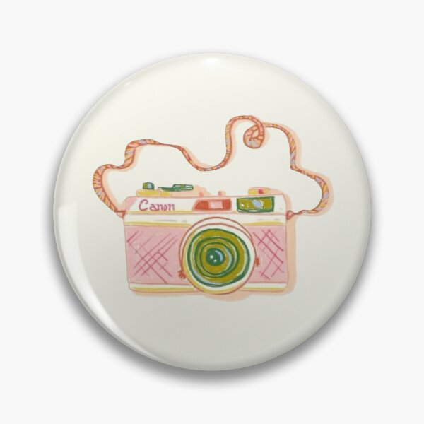 Item preview, pink camera designed and sold by pizzarolls0607.