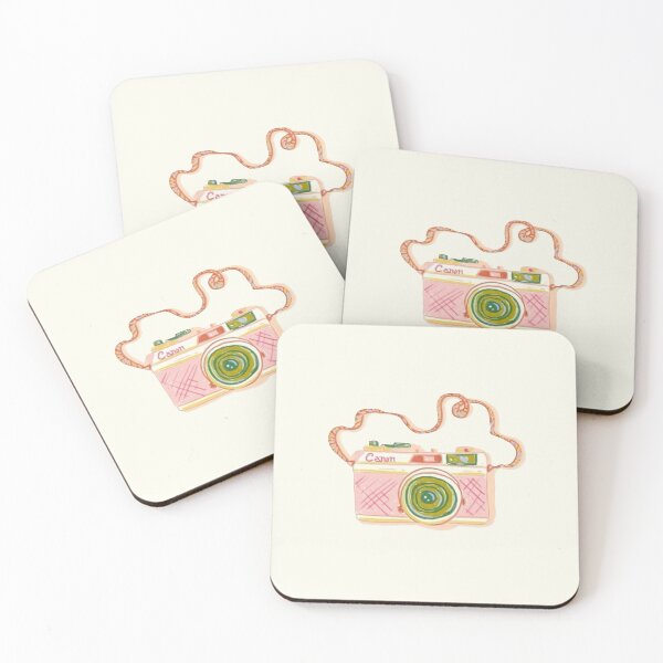 Item preview, pink camera designed and sold by pizzarolls0607.