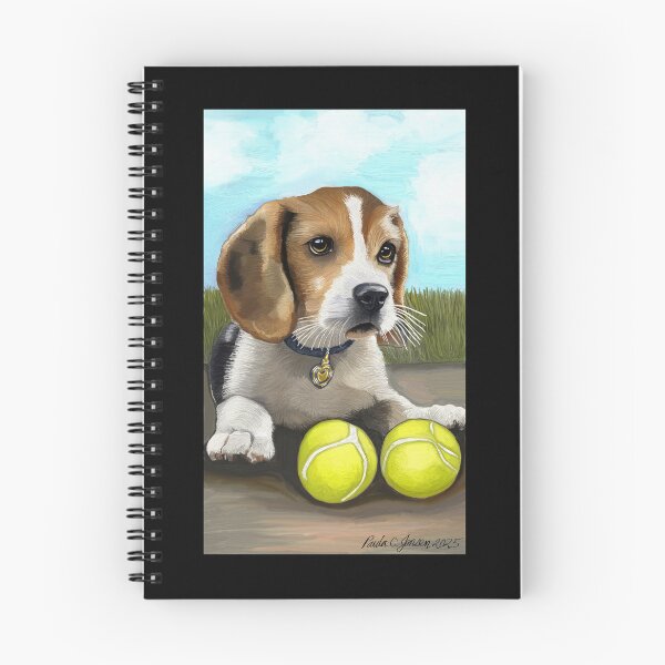 Item preview, Amor de cachorro de Paula C. Jensen, pintura digital, 2025. designed and sold by PollywogDesigns.