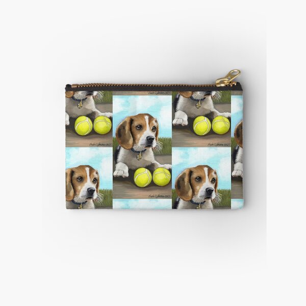 Item preview, Puppy Love by Paula C. Jensen, digital painting, 2025. designed and sold by PollywogDesigns.