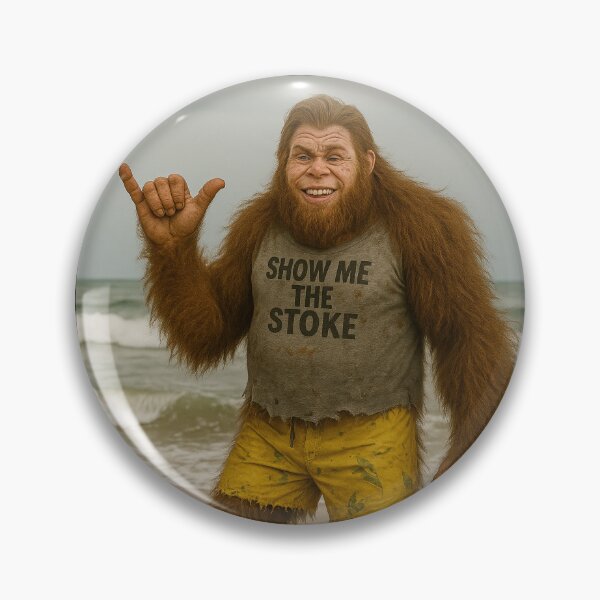 Item preview, Bigfoot Feels the Stoke designed and sold by Tridentulus.