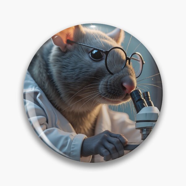 Item preview, Lab Rat in a lab coat designed and sold by Mi-RopaMx.