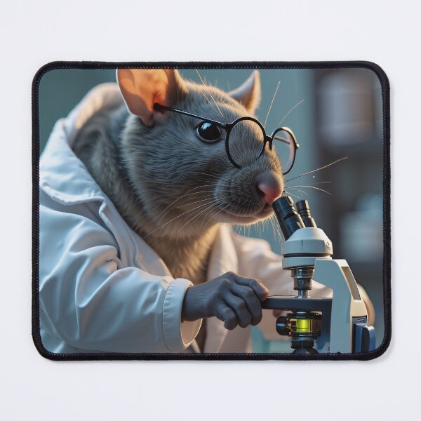 Item preview, Lab Rat in a lab coat designed and sold by Mi-RopaMx.