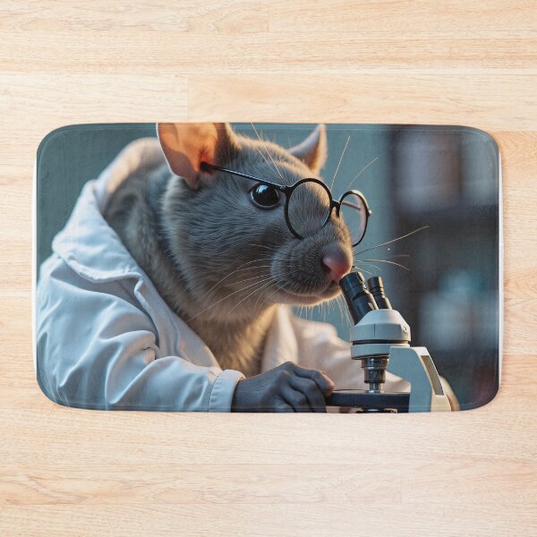 Item preview, Lab Rat in a lab coat designed and sold by Mi-RopaMx.