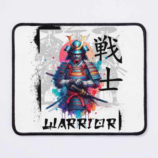 Item preview, Samurai Warrior Colorful Warrior designed and sold by Epic Splash Graphics.