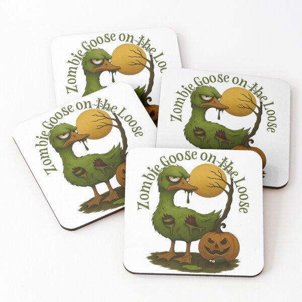 Item preview, Undead Goose Halloween Horror Humor designed and sold by CottonandQuill.