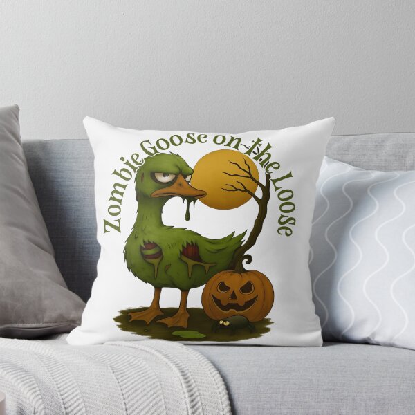 Item preview, Undead Goose Halloween Horror Humor designed and sold by CottonandQuill.