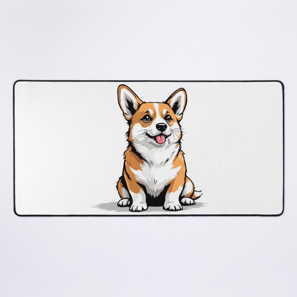 Item preview, A cute corgi drooling at you designed and sold by DOG DESIGN.