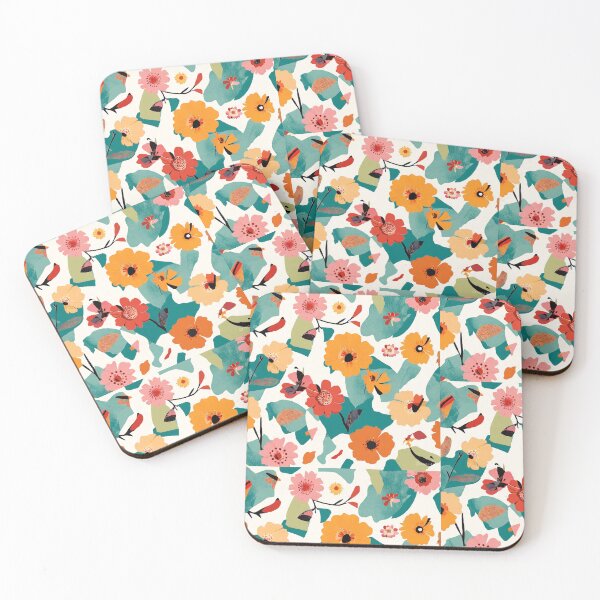Item preview, Collage of Soft Flowers  designed and sold by cheldoradoe.