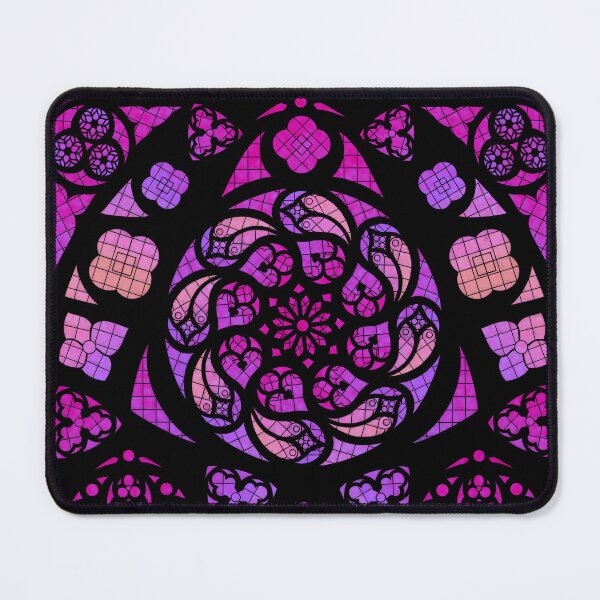 Item preview, Pink Mermaid Stained Glass Window designed and sold by Oneiromancer’s Trove .