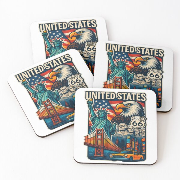 Item preview, USA Travel Route 66 Patriotic designed and sold by My-Hoodies.