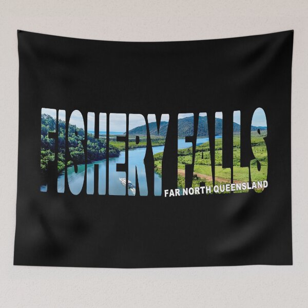 Item preview, FISHERY FALLS Far North Queensland - Cairns Mulgrave River designed and sold by Adam Gormley.