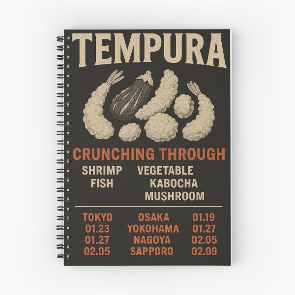Item preview, Tempura JAPAN TOUR 2025 designed and sold by Japaliloshop.