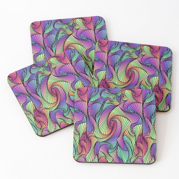 Item preview, Rainbow Zentangle 2 designed and sold by Oneiromancer’s Trove .