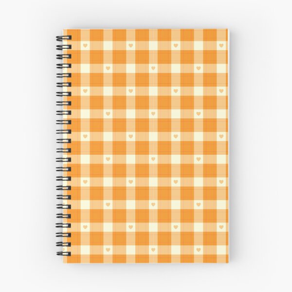 Item preview, Orange Gingham Pattern designed and sold by lea-lani.