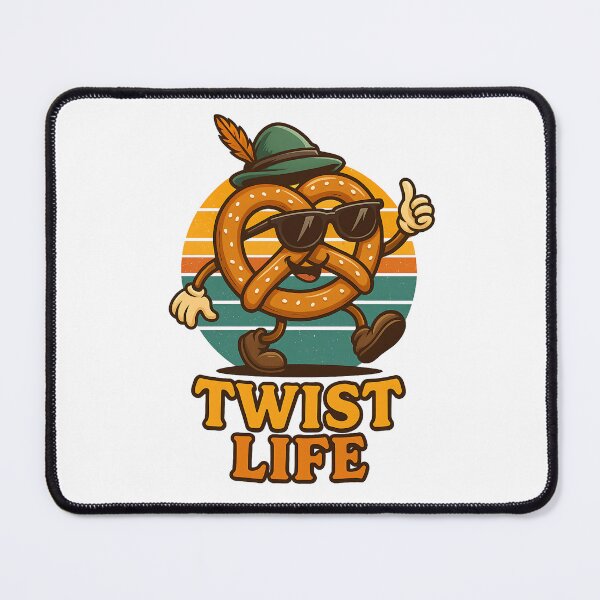 Item preview, Twist Life – Retro Oktoberfest Pretzel designed and sold by Taans-Creation.