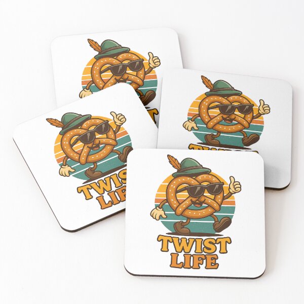 Item preview, Twist Life – Retro Oktoberfest Pretzel designed and sold by Taans-Creation.