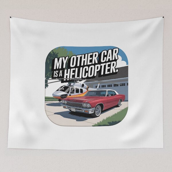 Item preview, My Other Car is a Helicopter - Flight Nurse designed and sold by CuteDesignables.