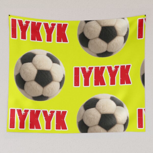 Item preview, IYKYK, football designed and sold by Mauswohn.