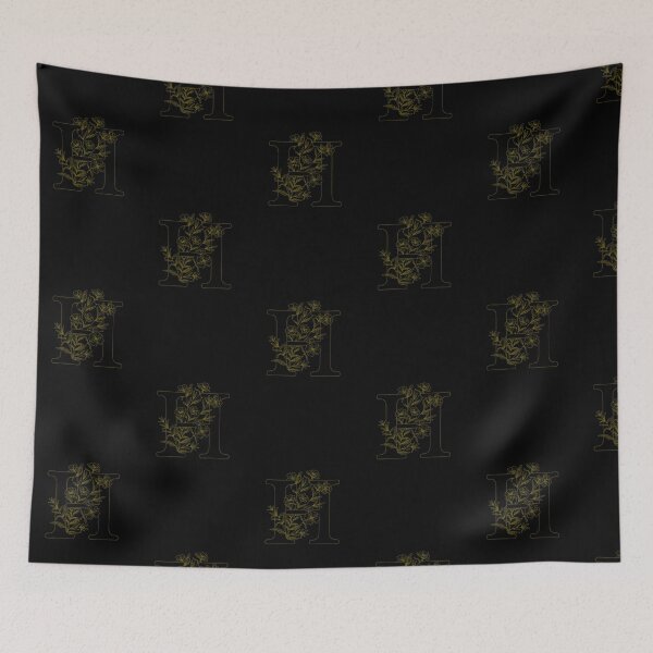Item preview, Black & Gold Letter H  designed and sold by cheldoradoe.