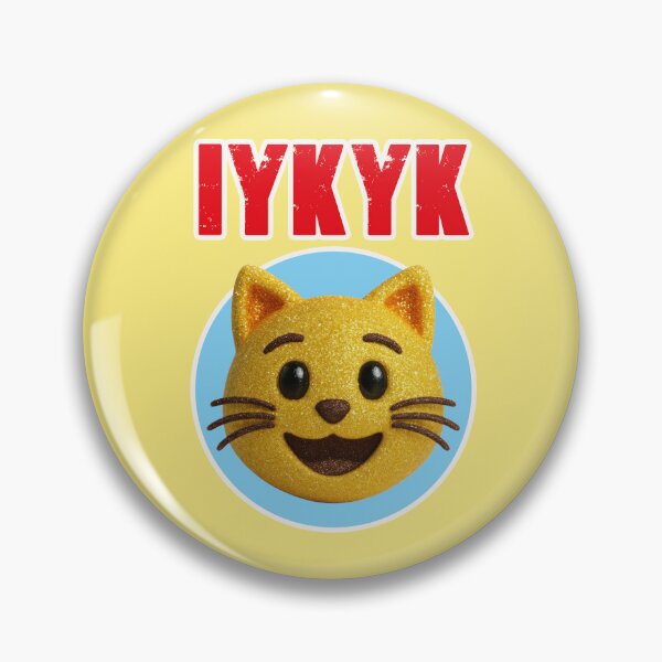 Item preview, IYKYK, cat designed and sold by Mauswohn.
