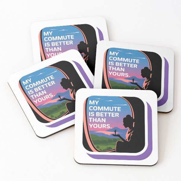 Item preview, My Commute is Better - Flight Nurse Humor designed and sold by CuteDesignables.
