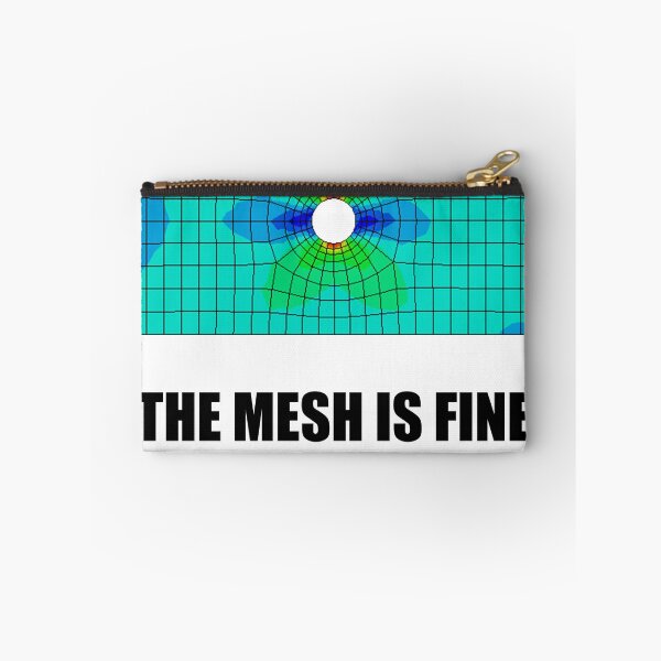 Item preview, Funny FEA Engineering Shirt – “The Mesh Is Fine. I’m Not.” | Simulation Nerd Humor designed and sold by feamaster.