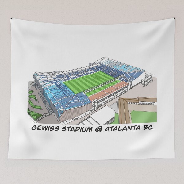 Item preview, Drawing/Sketching Gewiss Stadium @ Atalanta BC Italy designed and sold by GaalArt.