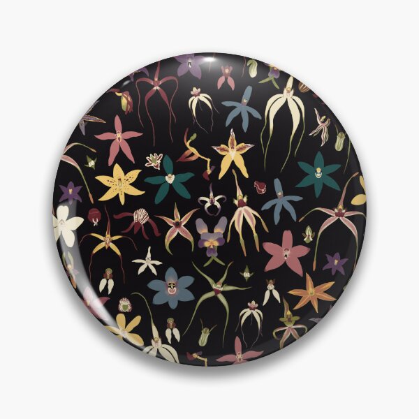 Item preview, WA Wildflowers Native Orchids Pattern designed and sold by JoWillmot.