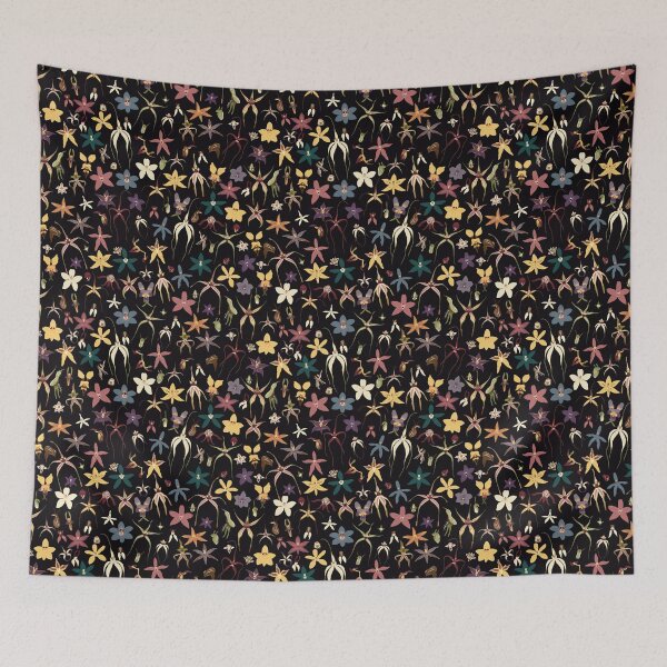 Item preview, WA Wildflowers Native Orchids Pattern designed and sold by JoWillmot.