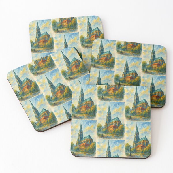 Item preview, A Beautiful Oil Painting of the German Cathedral designed and sold by toonz1975.